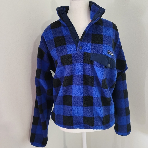 Patagonia Synchilla Buffalo Plaid Sweater - Picture 2 of 9